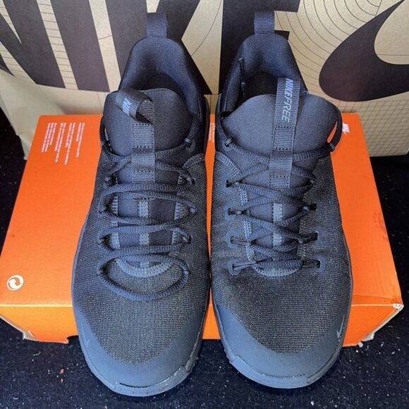 NEW Nike Free Metcon 6 Triple Black Anthracite FJ7127-003 Men\'s Size 11.5